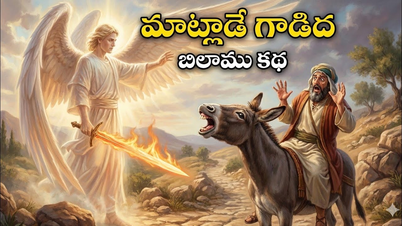 మాట్లాడే గాడిద! - బిలాము కథ | Balaam and the Talking Donkey