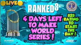 🔴 LIVE 4 DAYS LEFT TO MAKE WORLD SERIES IN MLB THE SHOW 24 DIAMOND DYNASTY! 75 POINTS TO GO!