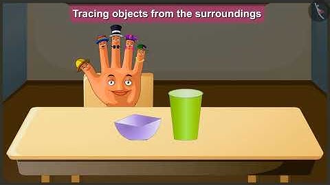 Tracing objects from our surroundings  | Part 2/3 | English | Class 2