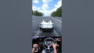 FULL POWER 1200HP PAGANI HUAYRA R #rtx4090 #forzahorizon5 #simulator #lamborghini