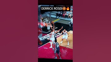 Insane Derrick Rose Dunk Over Tim Duncan in Nba 2k | #shorts #derrickrose