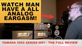 Yamaha 5000 series HIFI - FULL review - Grandfather style HIFI made for today showing off!