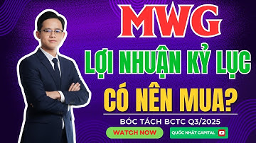 Cổ phiếu MWG - LỢI NHUẬN KỶ LỤC - CÓ NÊN MUA? Bóc tách BCTC Quý 3/2025