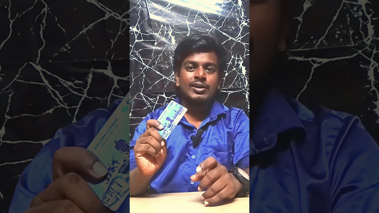 Singara Chennai Metro smart card usgaes drawback ena