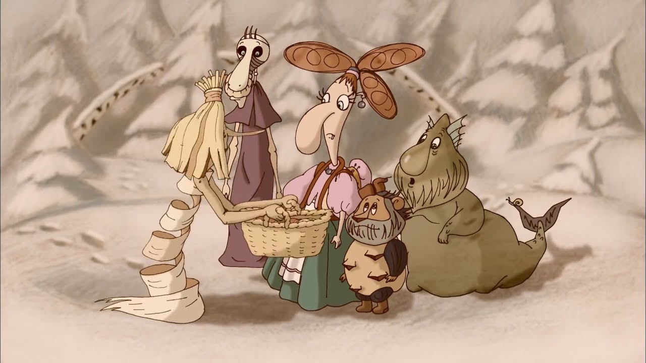 Бабка ежка картинки из мультика