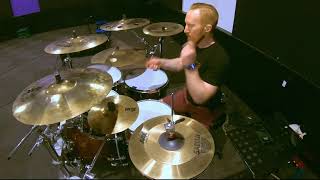 ATWA - System of a Down (One take drum cover GoPro Pearl Sabian Drumless Track)