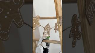 How to make GINGERBREAD bunting! 🧸🍪