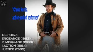 Chuck Norris' Legendary Journey of Martial Arts and Hollywood As Unstoppable Force