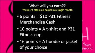 P31 Fitness Rewards Program