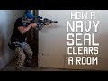 How a navy seal clears a room  close quarters combat cqc  tactical rifleman