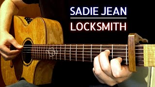 Sadie Jean - Locksmith | Chords Tutorial   Guitar Cover Acoustic