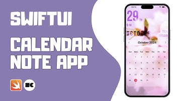 SwiftUI Calendar Note App - Stunning Glassmorphism & Elegant Design Tutorial! 🔥✨