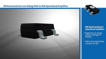 New This Week at Mouser Electronics – ON Semiconductor NCS2003/NCV2003 Low Voltage Op-Amps