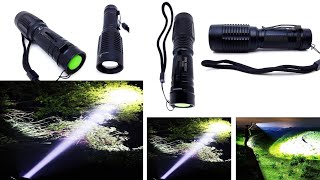 Lanterna Tatica T6 Led Luz Super Potente para Caça Pesca Uso Profissional Cree 15988000W EC-6043 screenshot 2