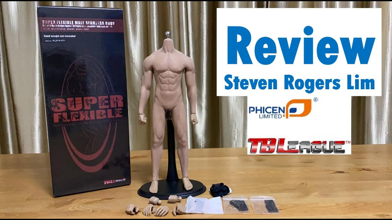 Review Phicen TB League M33 1:6 Scale Super Flexible Male Seamless Body 
