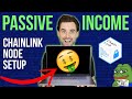 Earn PASSIVE INCOME with Chainlink! Validator Setup Guide $LINK