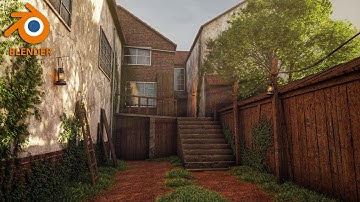 Made with Blender - 3D Environment - Timelapse