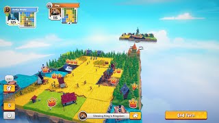 Let's Play Kingdomino. 20min Gameplay. Strategy Castle Puzzler based on Board Game. No Commentary.