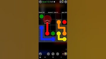 How To Solve Flow Free Bridges Starter Pack Level 53 5x5 Board Walk Through Solution Walkthrough