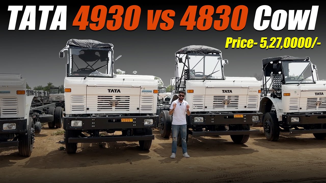 Tata 4930 vs 4830 Cowl | 2025 Model 🔥