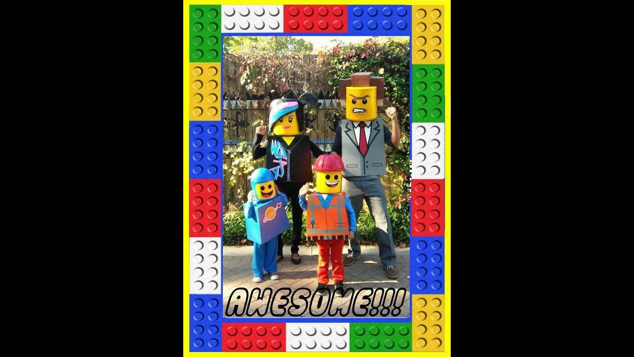 How to make The LEGO Movie Costumes. DIY.