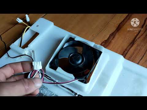 Video Sửa tủ lạnh Panasonic. Thay quạt 2 dây bằng quạt 3 dây. - youtube