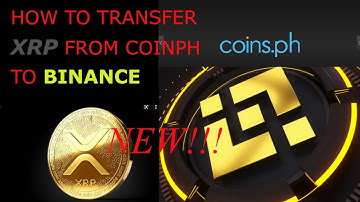 HOW TO TRANSFER COINPH(XRP) TO BINANCE | EASY AND QUICK STEPS