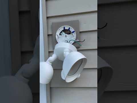 Установка кольцевого прожектора SIMPLE