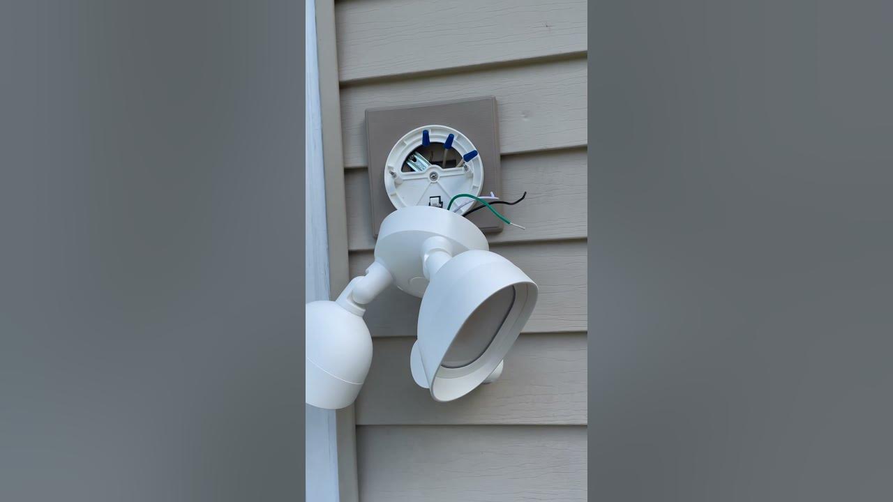 SIMPLE Ring Floodlight Installation YouTube
