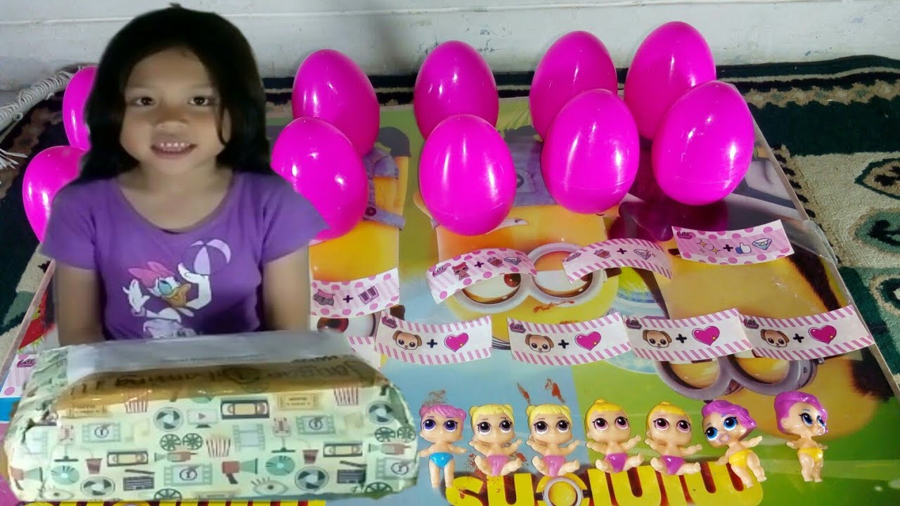 Unboxing Mainan LOL Surprise Hadiah Give Away Dari Funtime Izabel