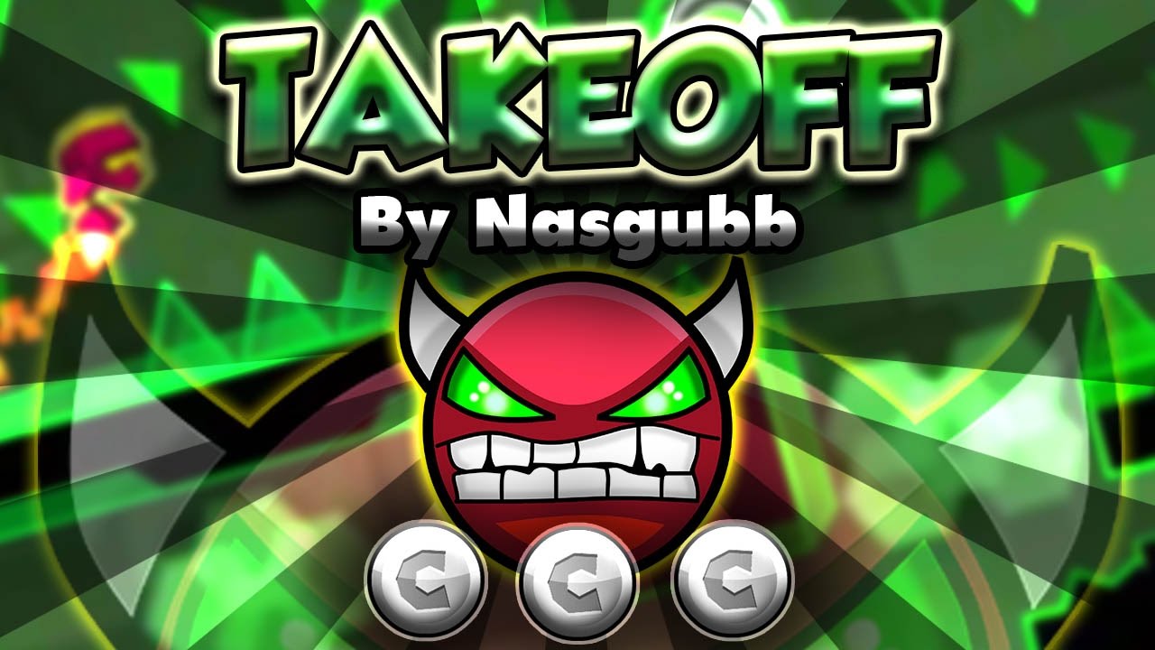 [DEMON] Takeoff by Nasgubb - Geometry Dash - Pegasus GD