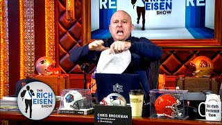 Chris Brockman Did NOT React Well to Patriots Blowing Shot at #1 Draft Pick | The Rich Eisen Show