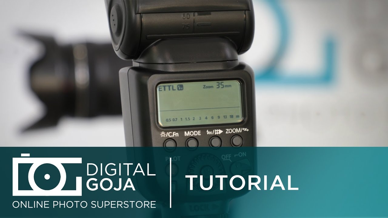 Tutorial | Speedlite Flash for Canon by Altura Photo | Off Camera High  Speed Sync - YouTube