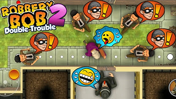 Robbery Bob 2 - Old Lady Suit vs Agent Bob Suit New Funny Game Ep 8