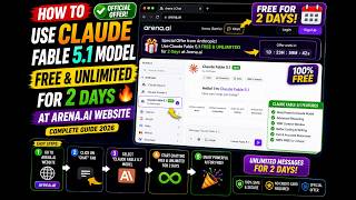 How to Use Claude Fable 5.1 Model FREE & UNLIMITED For 2 Days At Arena.ai Website Official Offer screenshot 5