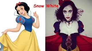 Disney Princesses In Real Life As Zombies | Disney Princesses Halloween Costumes