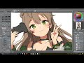 「ドルフロ」Anmi先生のライブペインティング動画(3回目)