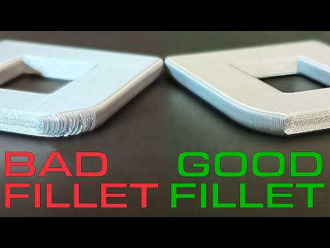 Design Better Fillets for Mass Production 3D Printing