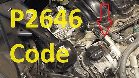 Causes and Fixes P2646 Code: "A" Rocker Arm Actuator Control System Performance/Stuck Off (Bank 1)
