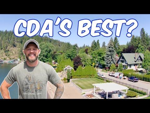 Vlog Sanders Beach Coeur d'Alene | Coeur d'Alene's best neighborhood | Living in Coeur d'Alene Idaho