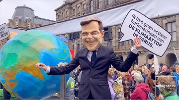 Klimaatmars Amsterdam: Earth Roasting Rutte - November 6, 2021 13:08