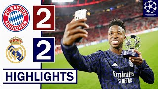 ⚪Bayern Munich vs Real Madrid (2-2) HIGHLIGHTS: Full-Time Moments & All GOALS!