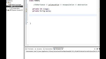 Belajar Java (Encapsulation)