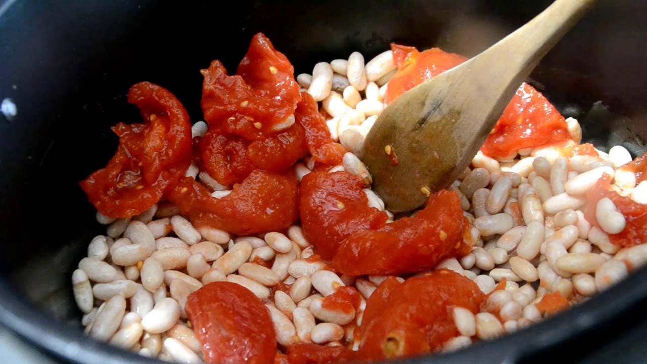 Recette Haricots Blancs Tomate Saucisses Cookeo