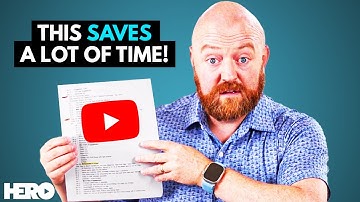 How to Write a Script for a YouTube Video (Made Easy!)  - Day 12/22