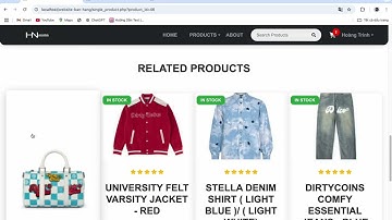 Full đồ án thiết kế Ecommerce website PHP MySQL. Tích hợp thanh toán Online và tự động gửi mail.