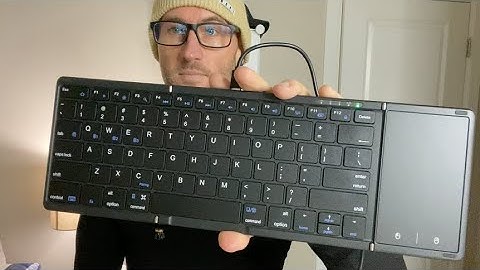 The Sexiest Foldable Bluetooth Keyboard With Track Pad of 2023