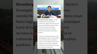 Alasan Purbaya Kasih Tenggat WNI Bawa Pulang Harta diLuar Negri #news #berita terkini #fypシ゚viral