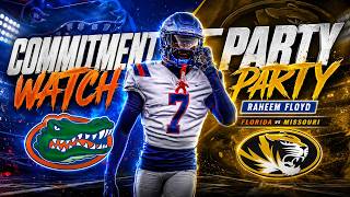 4 star Raheem Floyd Commitment Watch Party - Florida Gators or Missouri