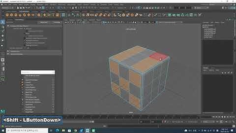 Maya Simple dice modeling